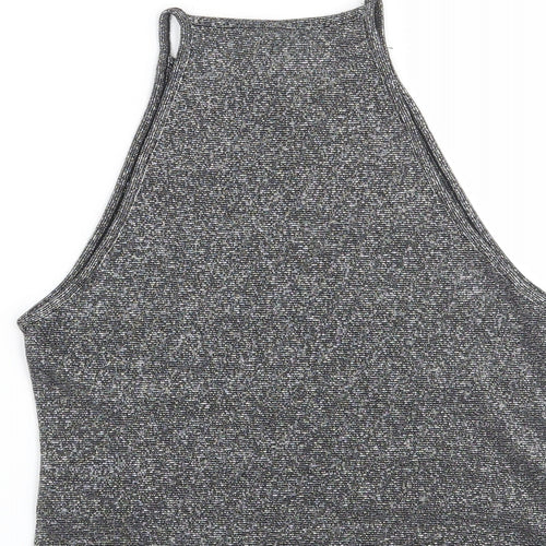H&M Womens Grey    Blouse Size S