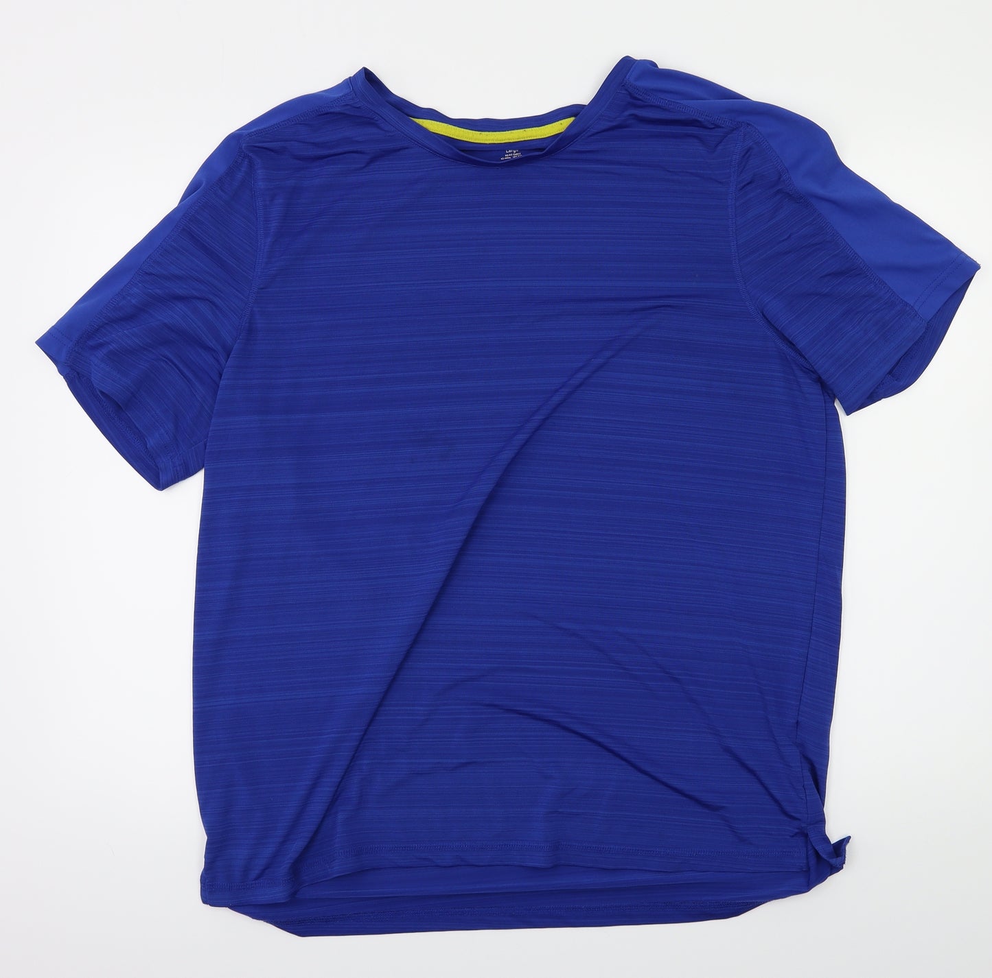 Crane Mens Blue   Basic Casual Size L