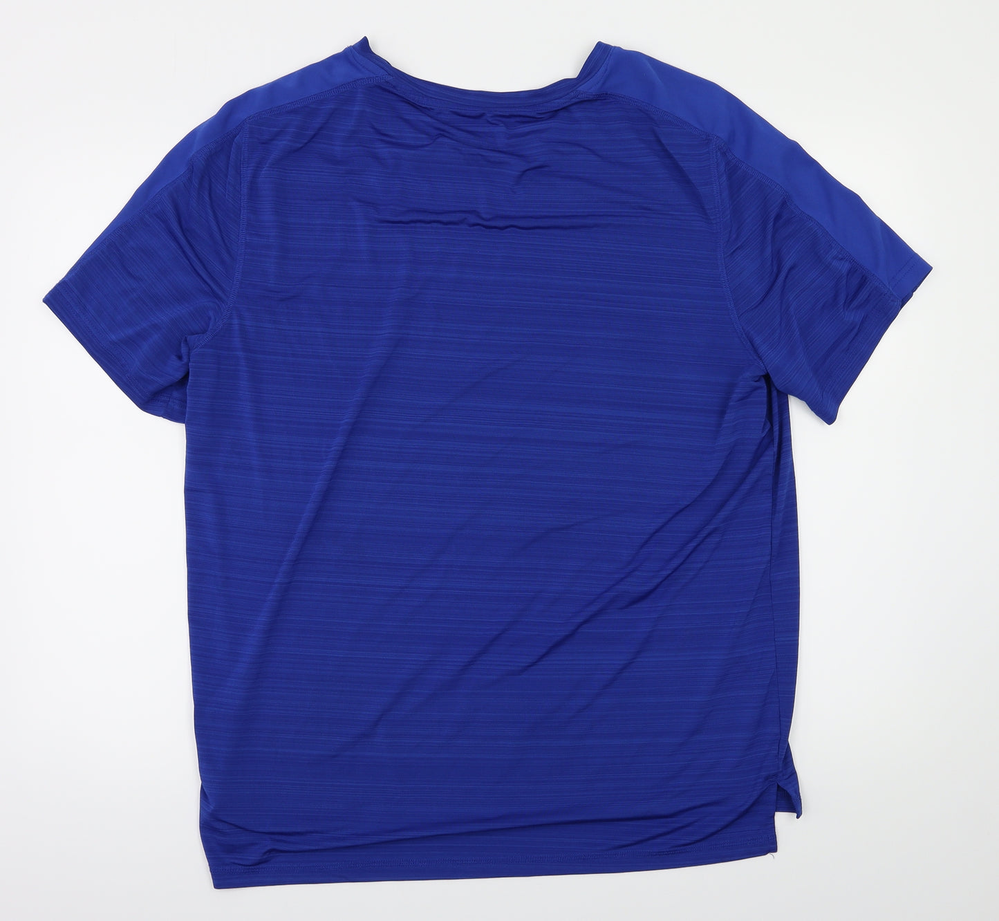 Crane Mens Blue   Basic Casual Size L