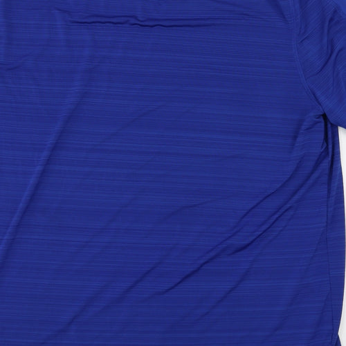 Crane Mens Blue   Basic Casual Size L