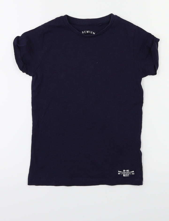 NEXT Boys Blue   Basic T-Shirt Size 6 Years