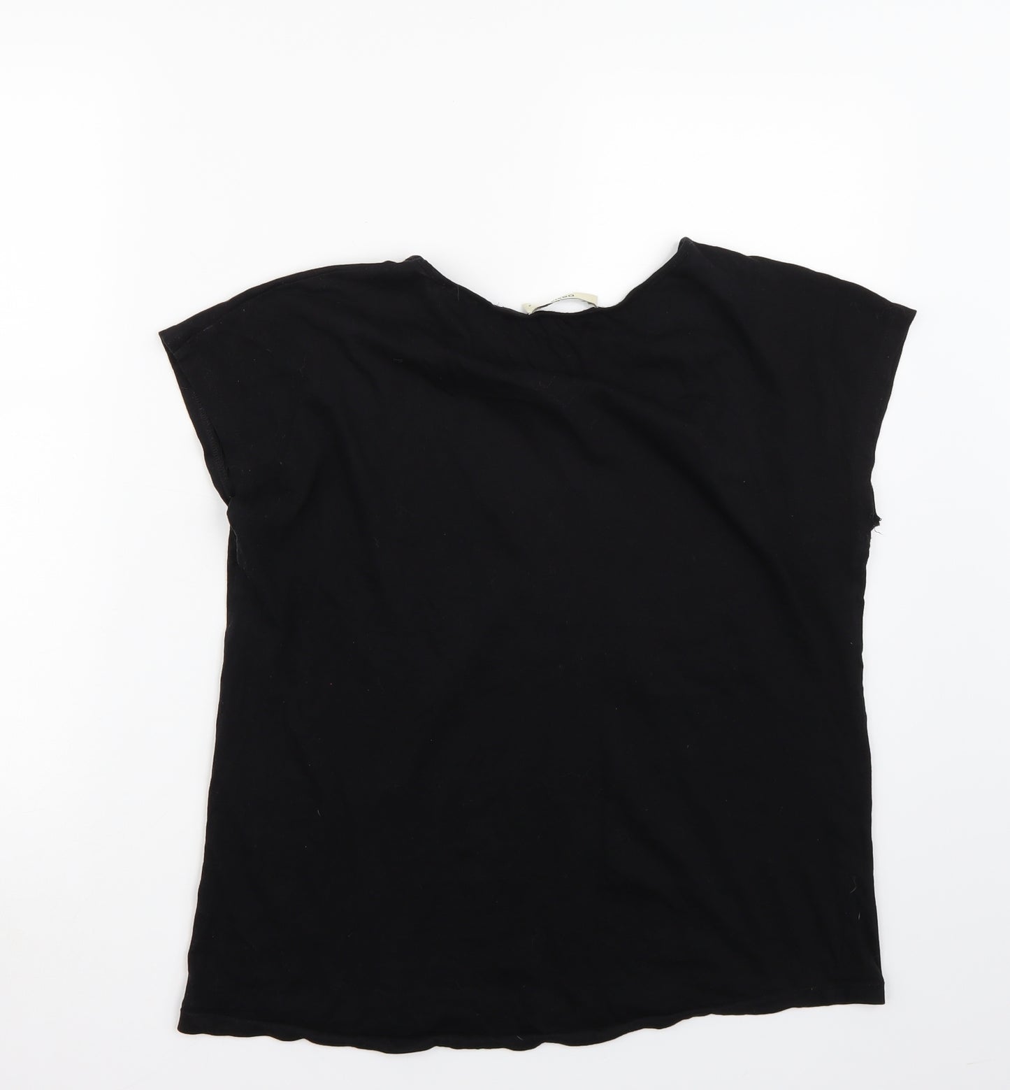 Oasis Womens Black   Basic T-Shirt Size S