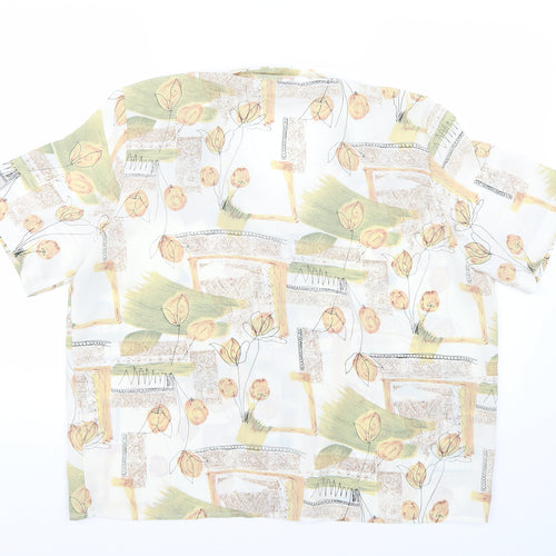 Berkertex Womens Beige   Basic Button-Up Size 20