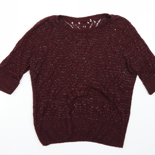 Preworn Womens Purple   Pullover Jumper Size M