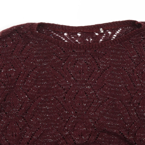 Preworn Womens Purple   Pullover Jumper Size M
