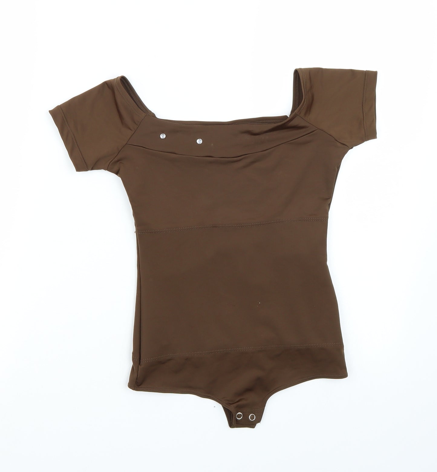 D polsky Womens Brown   Bodysuit One-Piece Size S