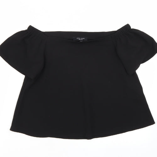 Newlook Womens Black   Basic Blouse Size 6
