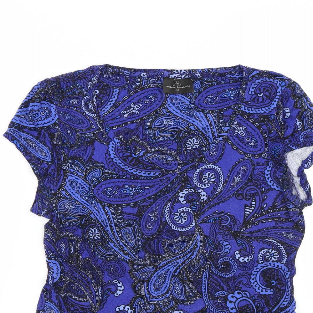 NEXT Womens Blue   Basic T-Shirt Size 14