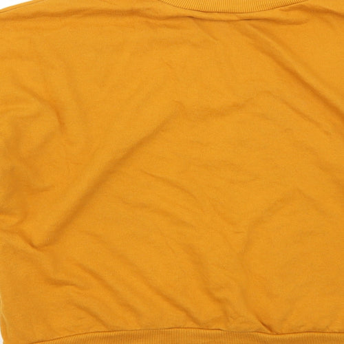 H&M Womens Orange   Pullover Jumper Size M