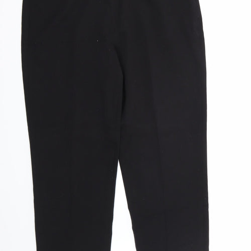 Marks and Spencer Womens Black   Trousers  Size 12 L28 in