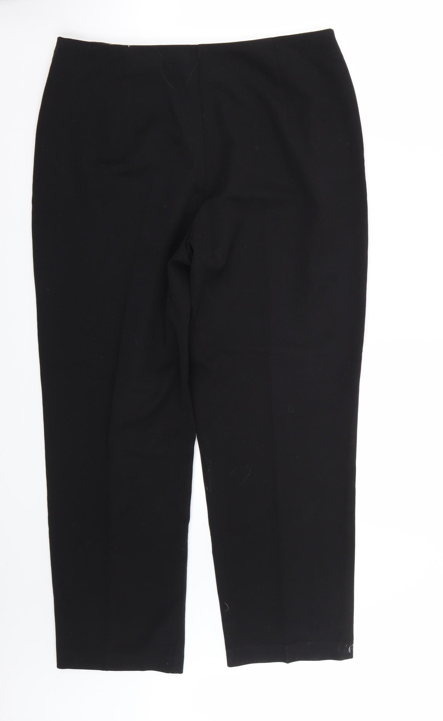 Marks and Spencer Womens Black   Trousers  Size 12 L28 in