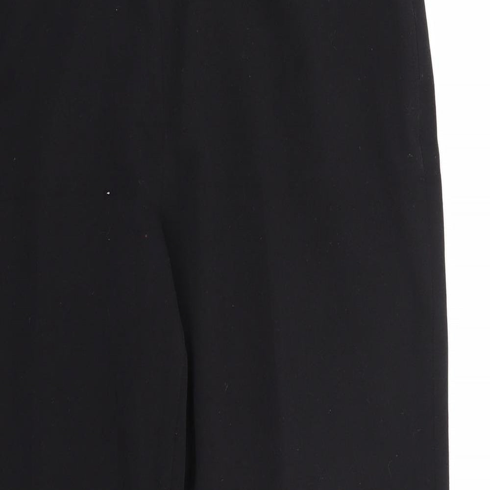 Marks and Spencer Womens Black   Trousers  Size 12 L28 in