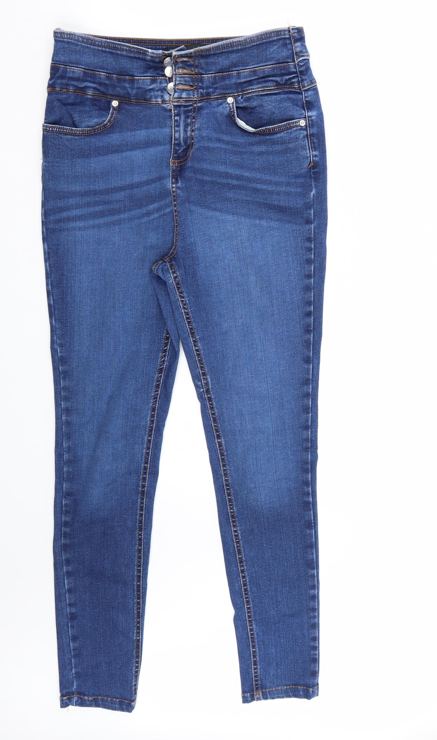 Very Womens Blue   Straight Jeans Size 12 L31 in