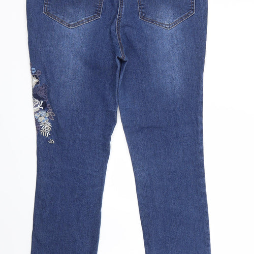 Together Womens Blue   Straight Jeans Size 14 L28 in