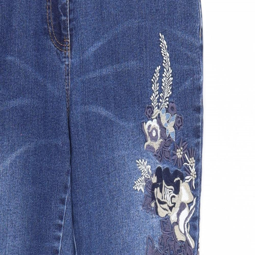 Together Womens Blue   Straight Jeans Size 14 L28 in