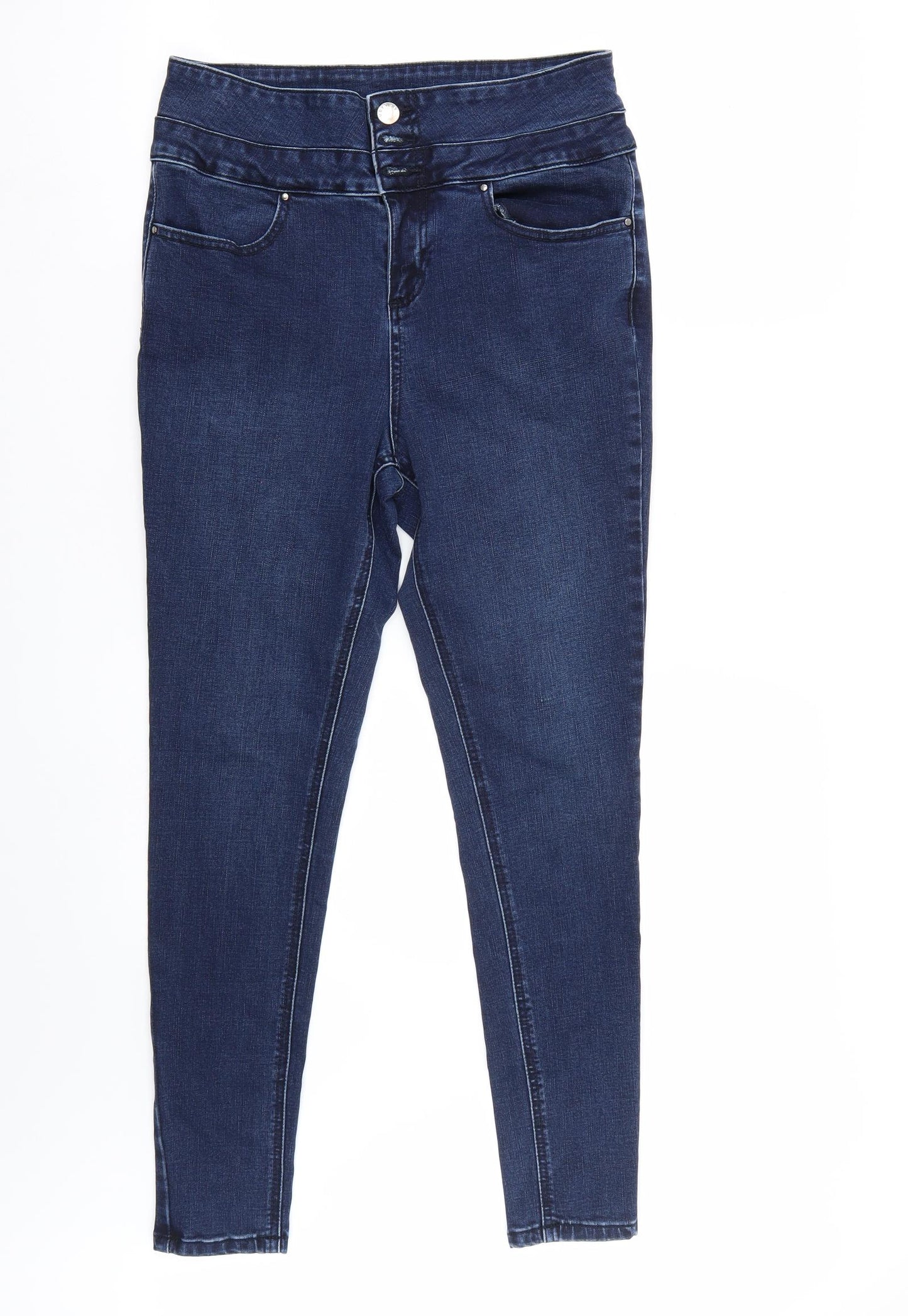 Very Womens Blue   Skinny Jeans Size 12 L29 in