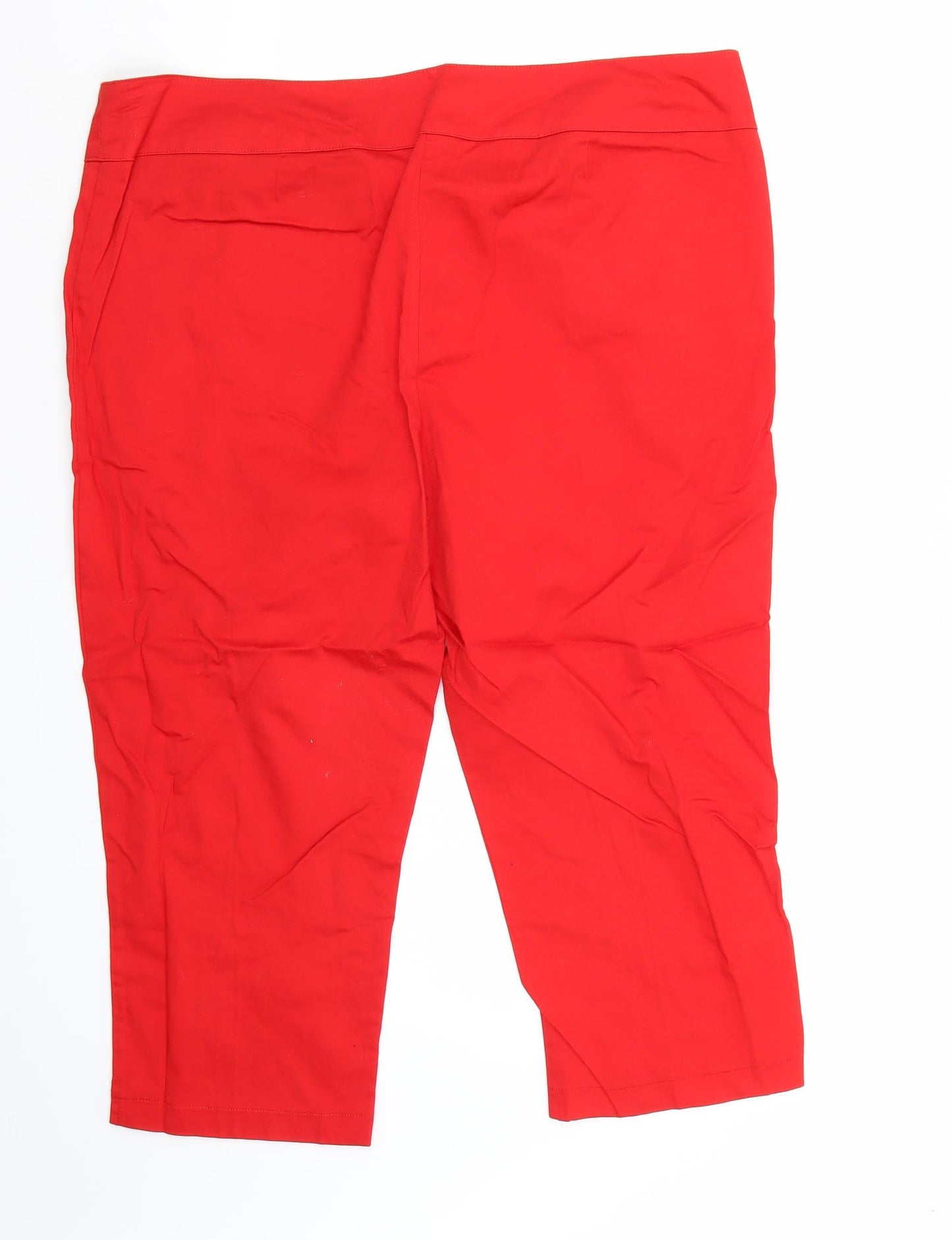 George Womens Red   Chino Shorts Size 18
