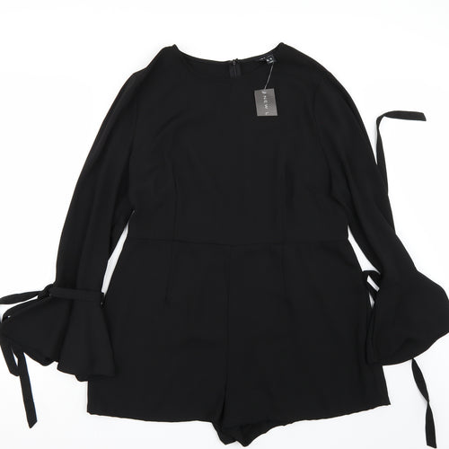 newlook Womens Black   Playsuit One-Piece Size 18