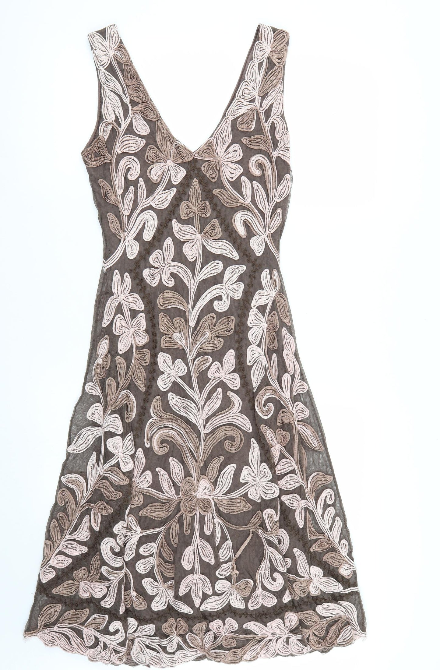 Phase Eight Womens Brown   A-Line  Size 12