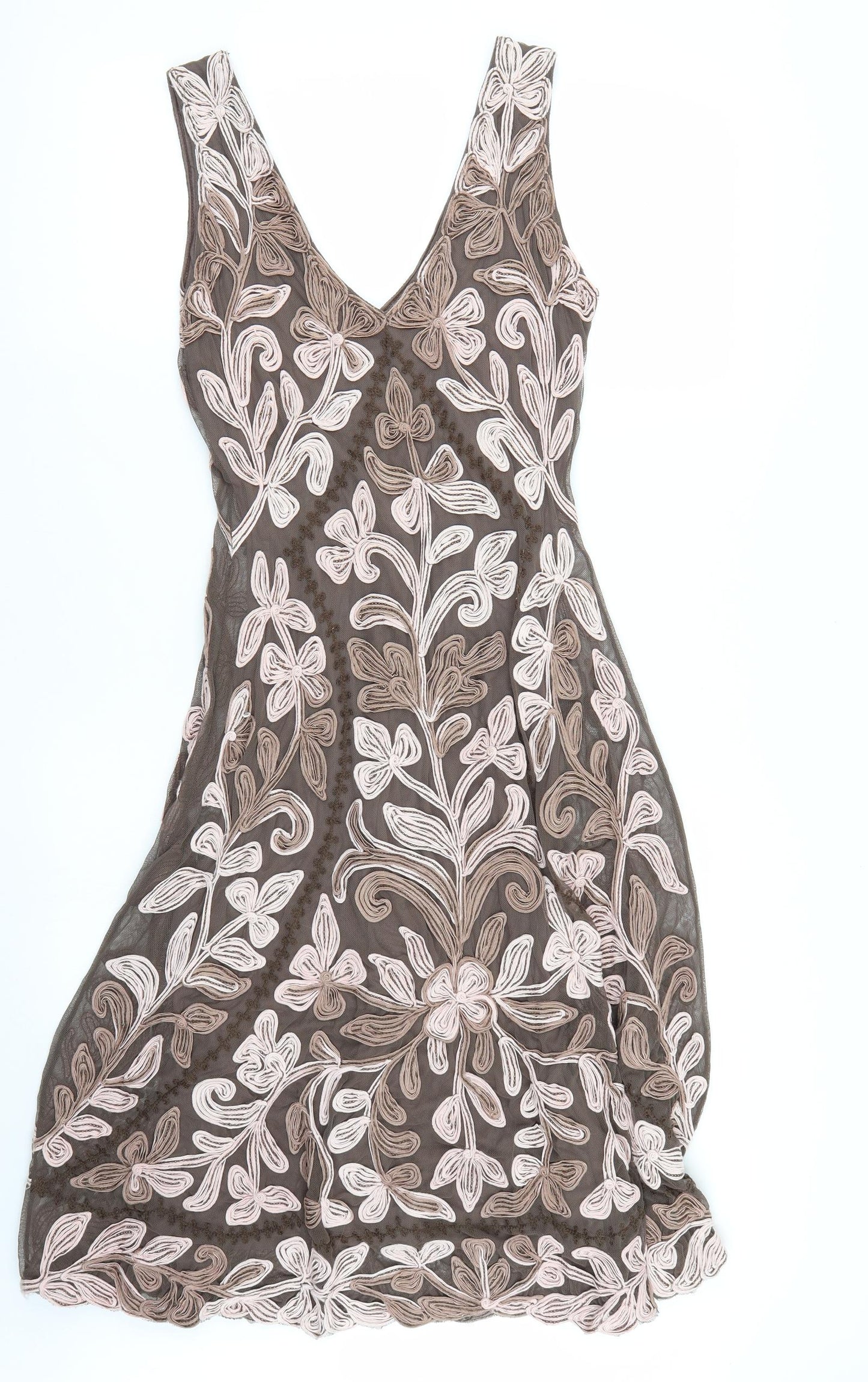 Phase Eight Womens Brown   A-Line  Size 12