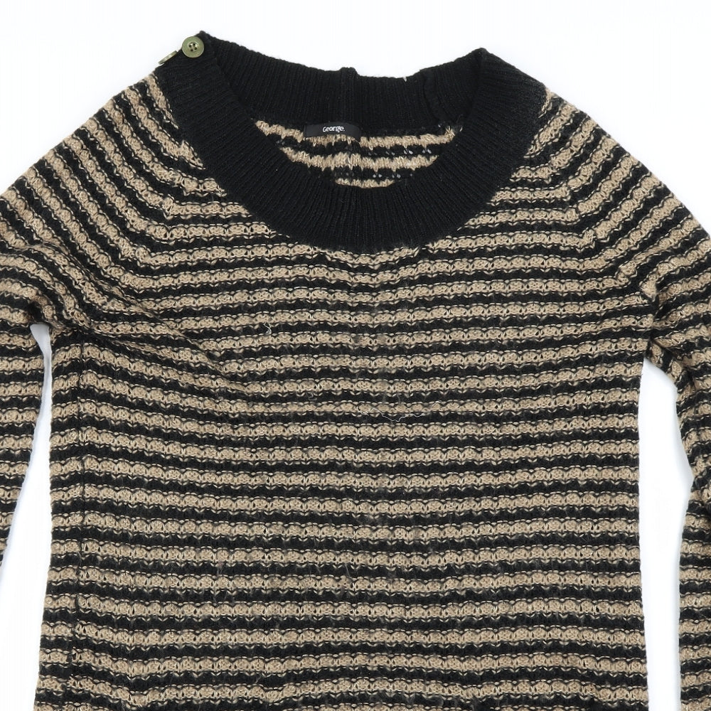 George Womens Brown   Pullover Jumper Size 14