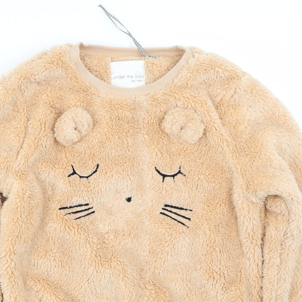 NEXT Girls Brown   Pullover Jumper Size 11 Years