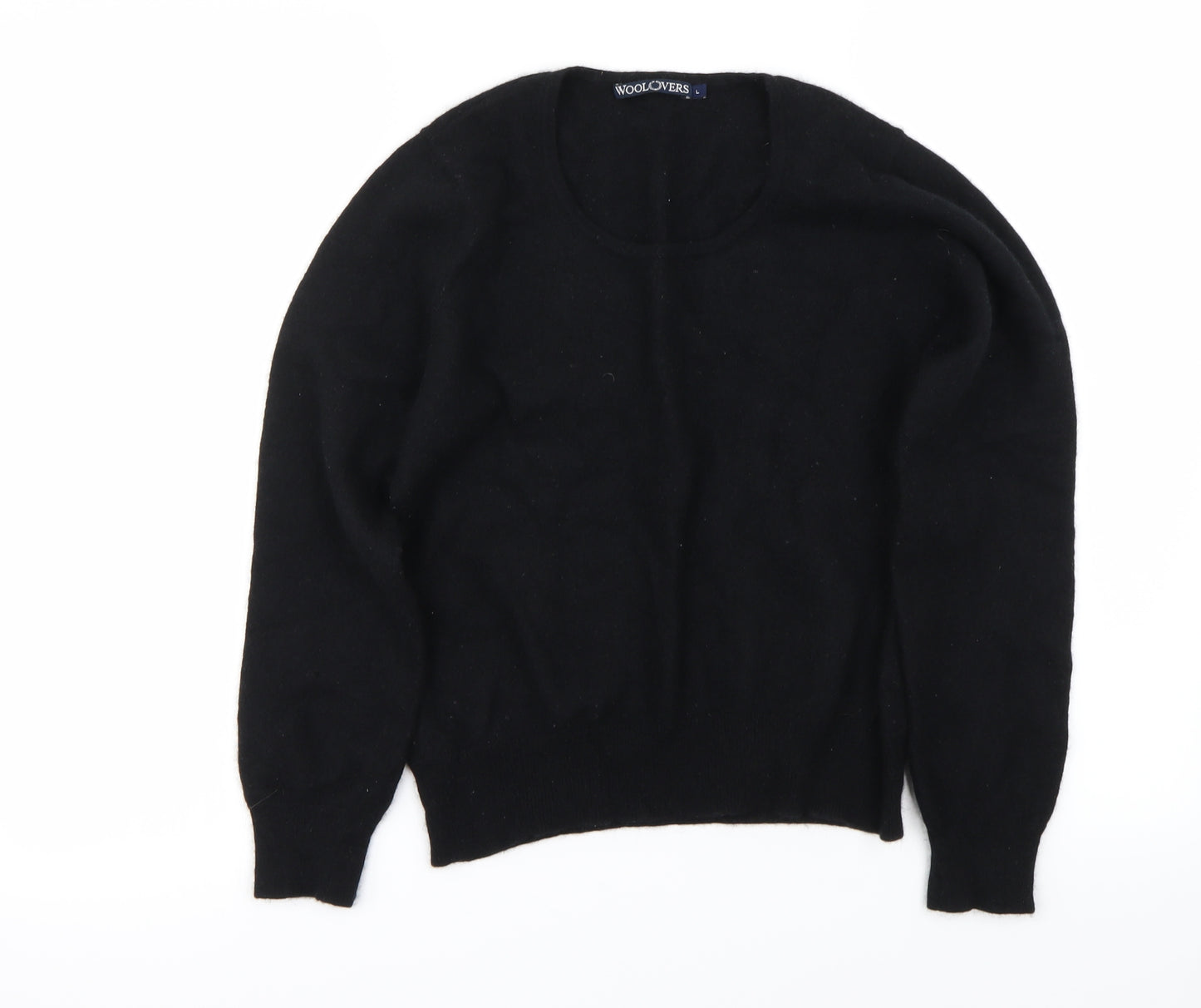 Wool lovers  Womens Black   Pullover Jumper Size L