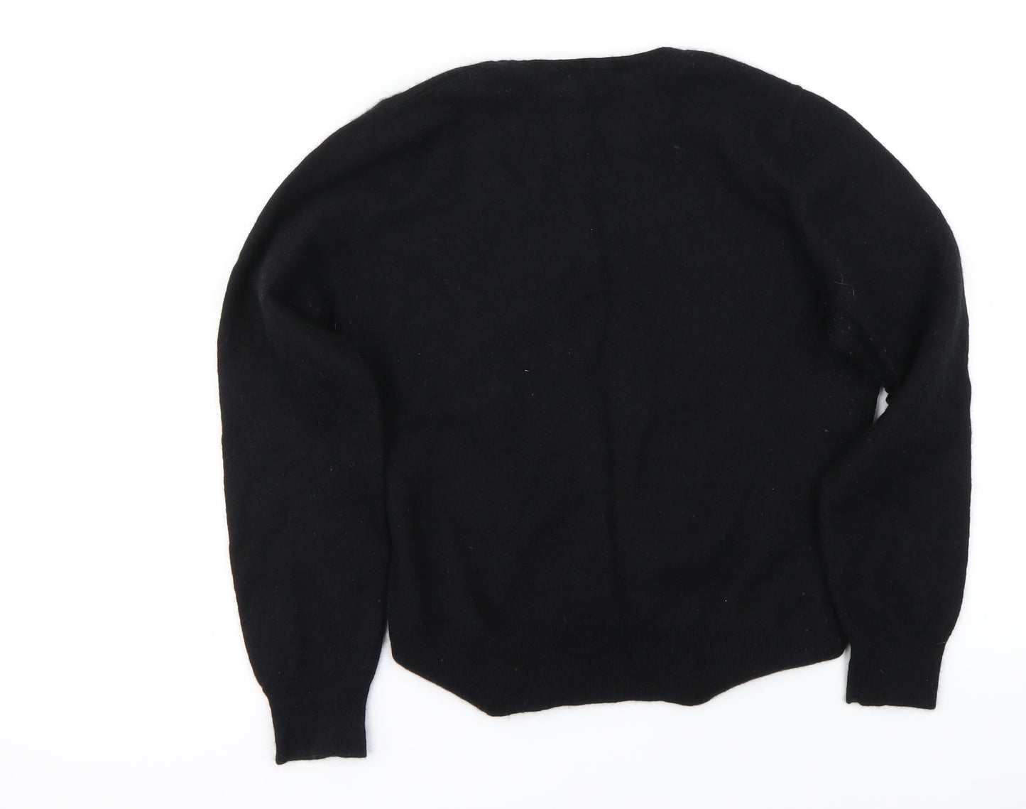 Wool lovers  Womens Black   Pullover Jumper Size L