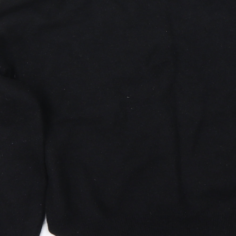 Wool lovers  Womens Black   Pullover Jumper Size L