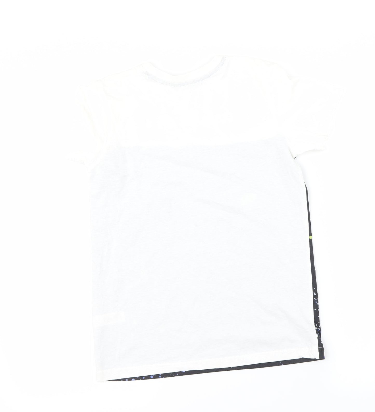 George Boys Black   Basic T-Shirt Size 10 Years