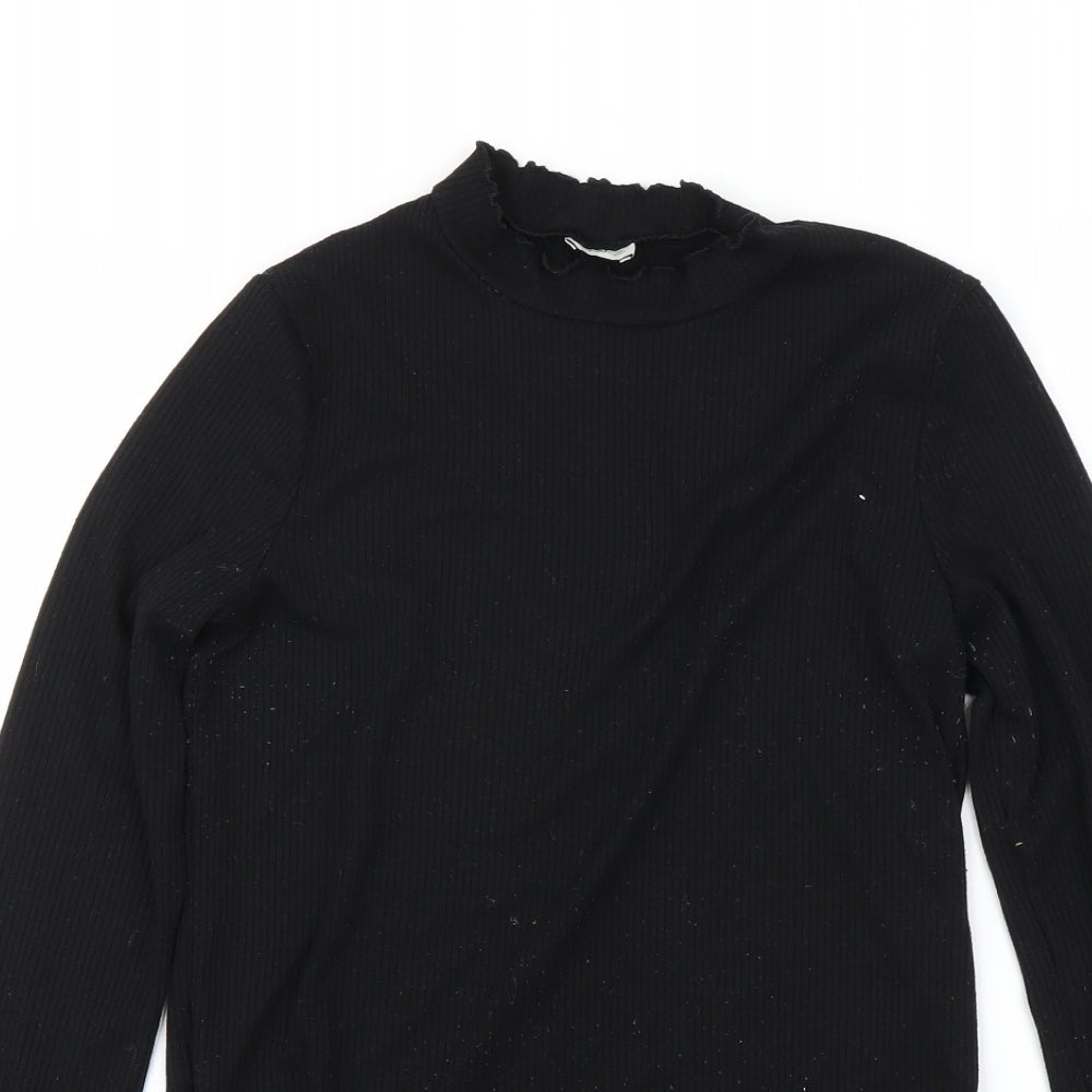 F&F Girls Black   Pullover Jumper Size 13-14 Years