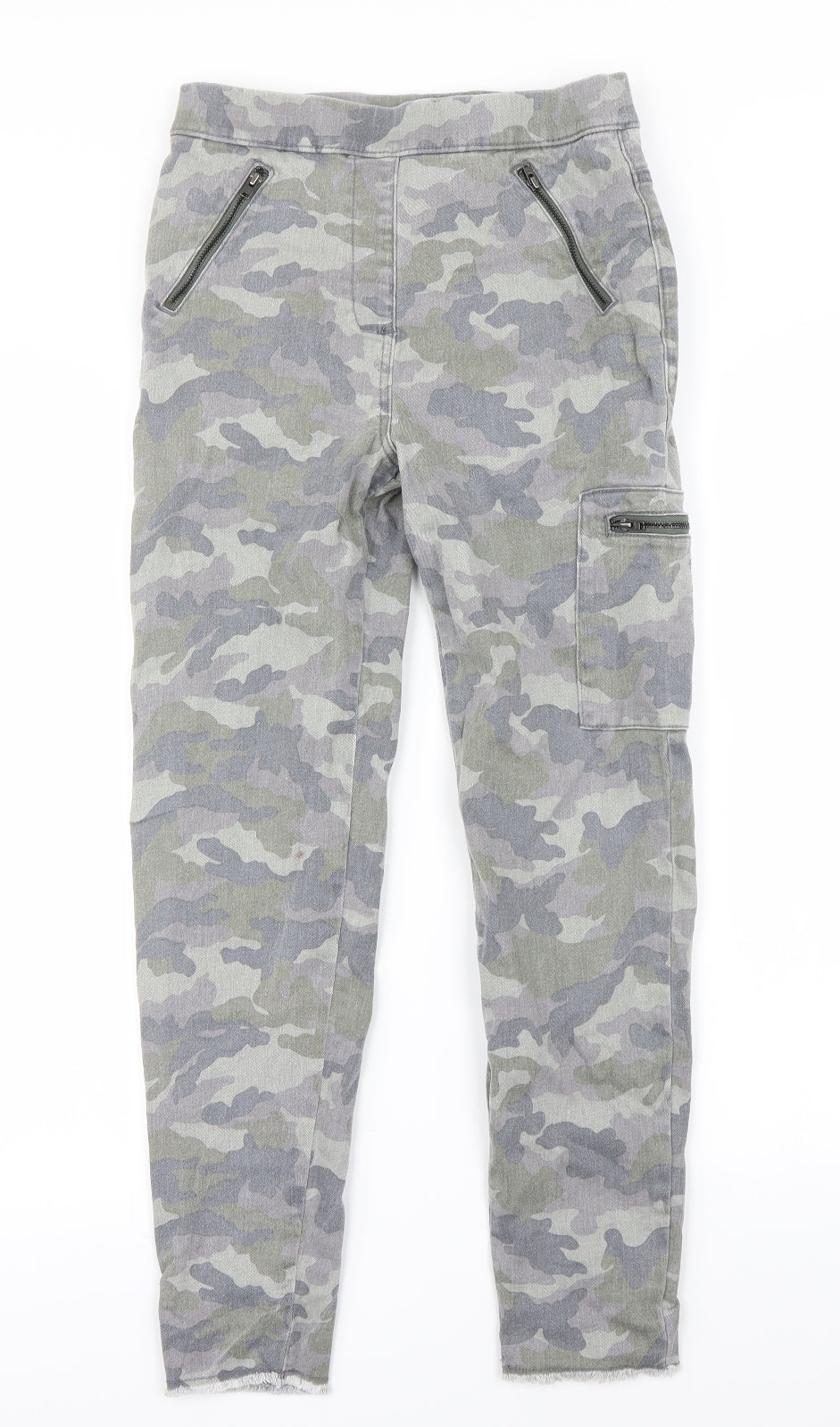 George Boys Multicoloured Camouflage  Cargo Trousers Size 13-14 Years