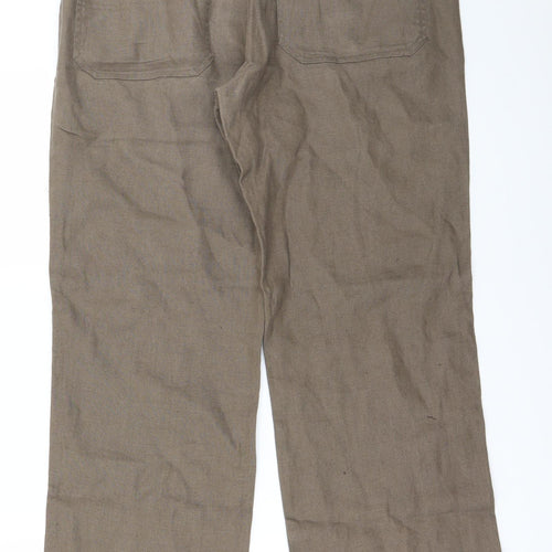 Preworn Womens Brown   Trousers  Size 32 in L29 in