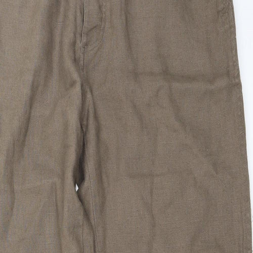 Preworn Womens Brown   Trousers  Size 32 in L29 in