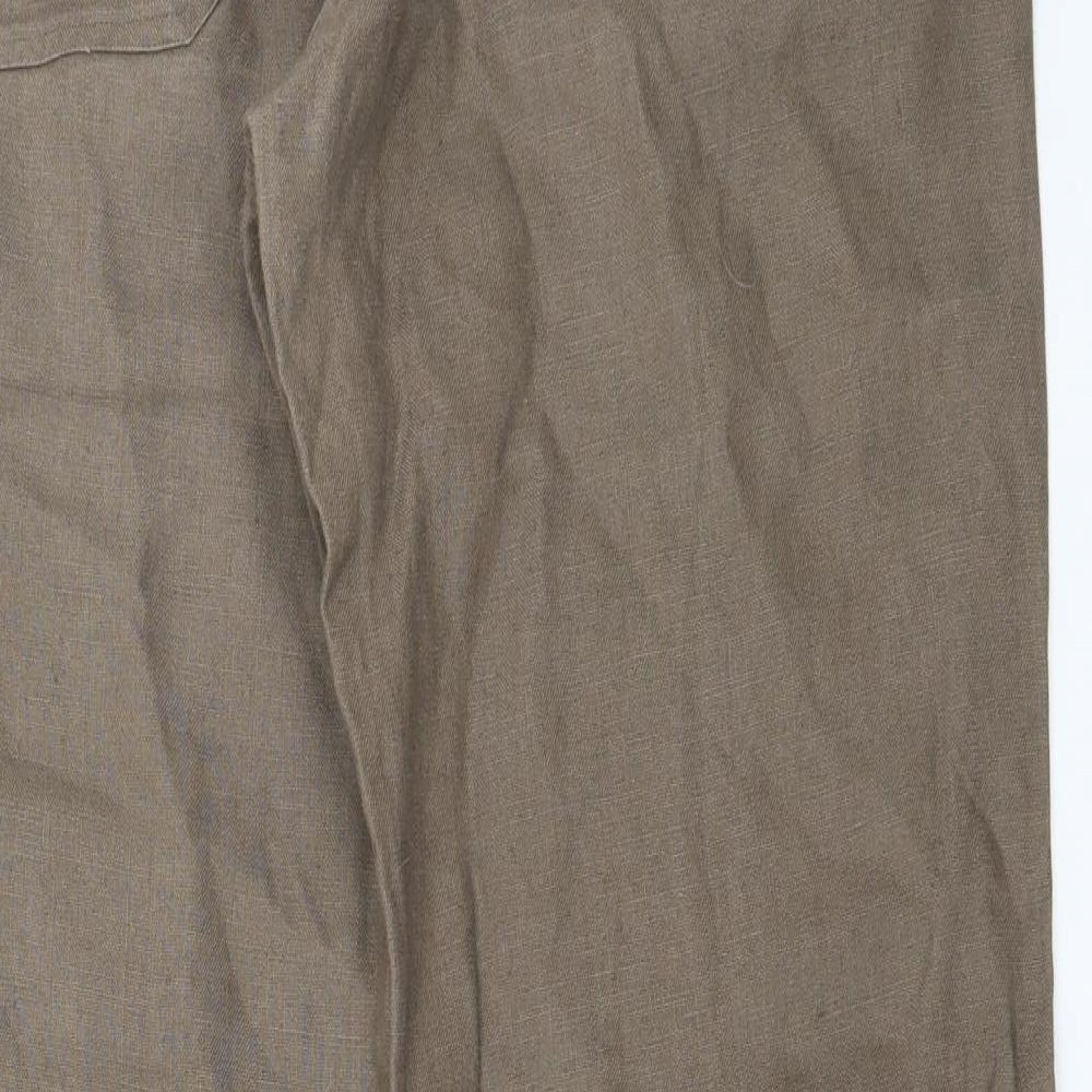 Preworn Womens Brown   Trousers  Size 32 in L29 in