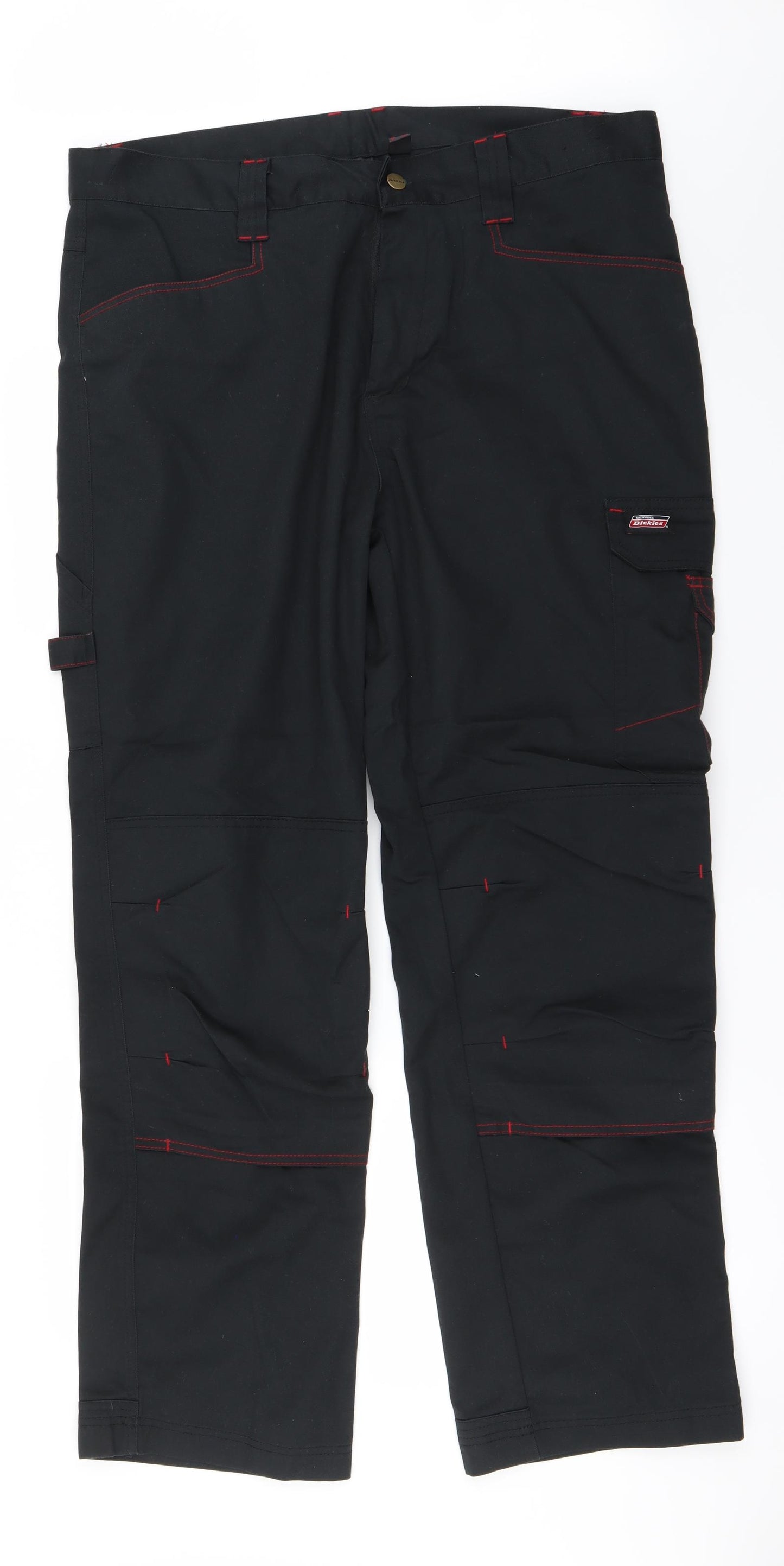 Dickies Mens Black   Trousers  Size 38 in L29 in