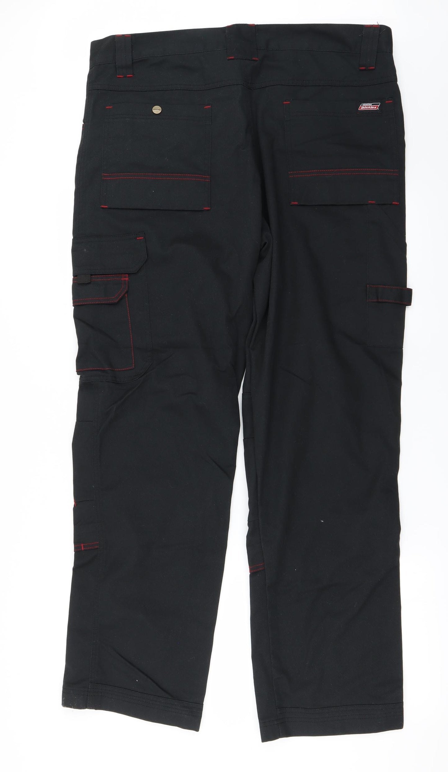 Dickies Mens Black   Trousers  Size 38 in L29 in