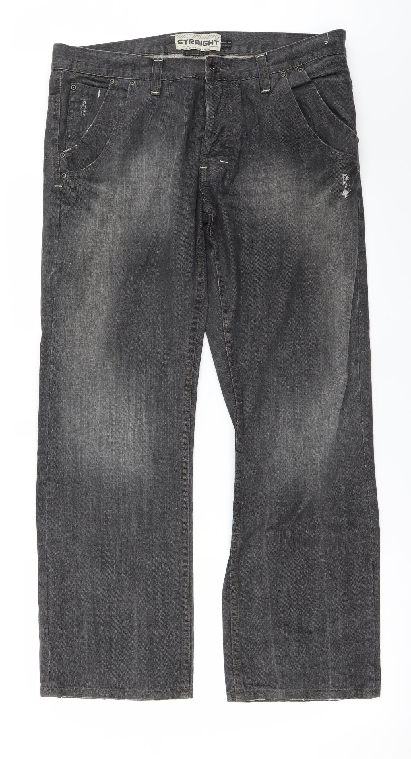 straight  Mens Blue   Straight Jeans Size 36 in L29 in