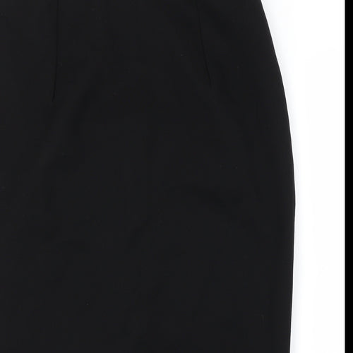 Preworn Womens Black   A-Line Skirt Size 30 in
