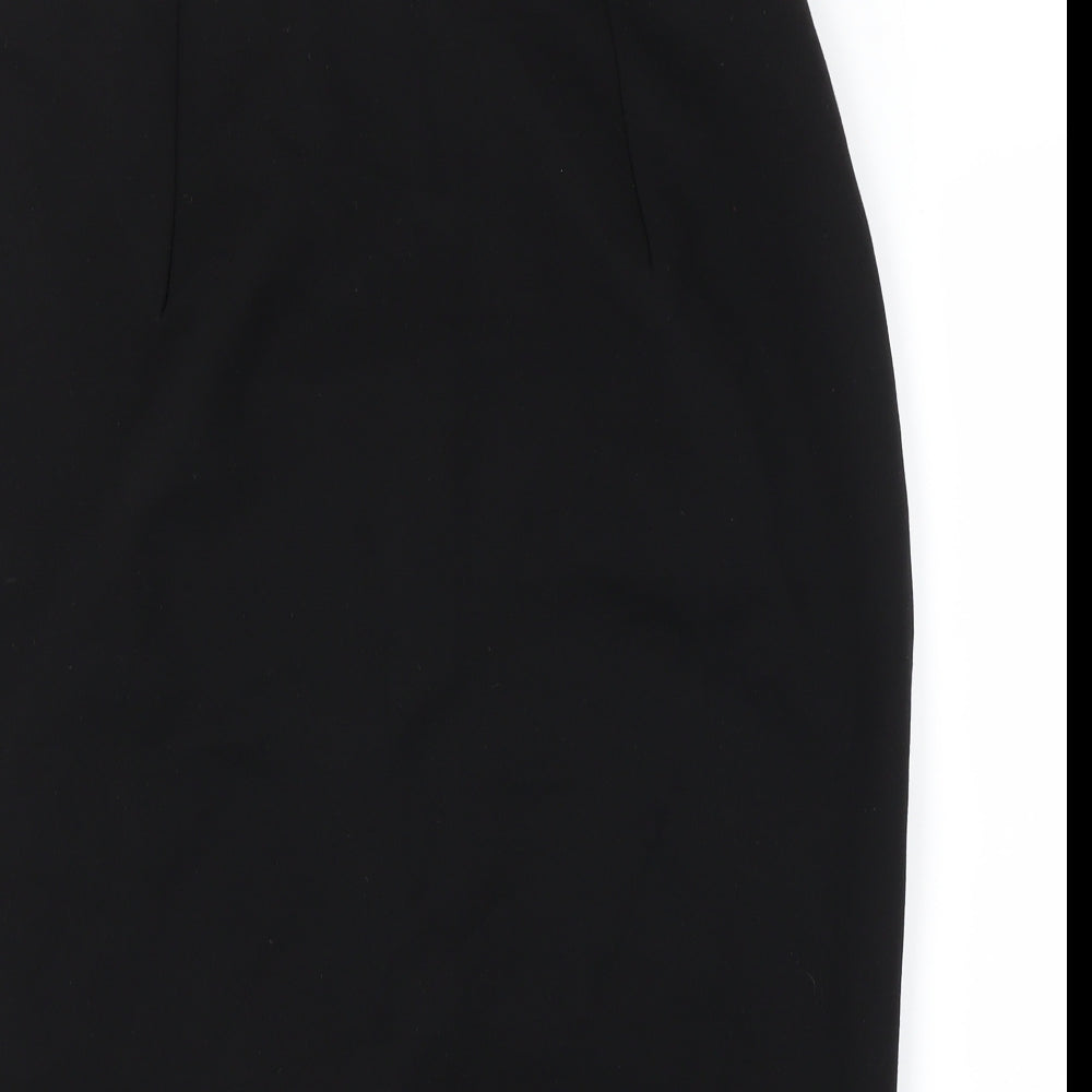 Preworn Womens Black   A-Line Skirt Size 30 in