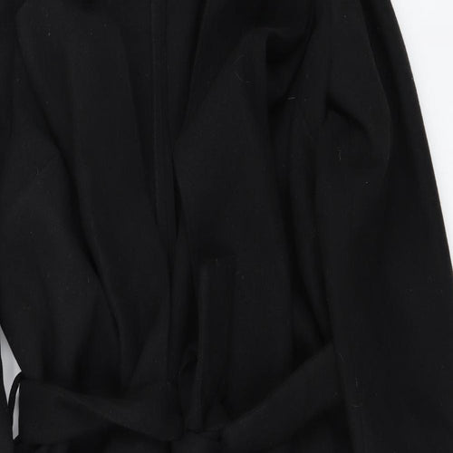 just fabulous  Womens Black   Trench Coat Coat Size XL