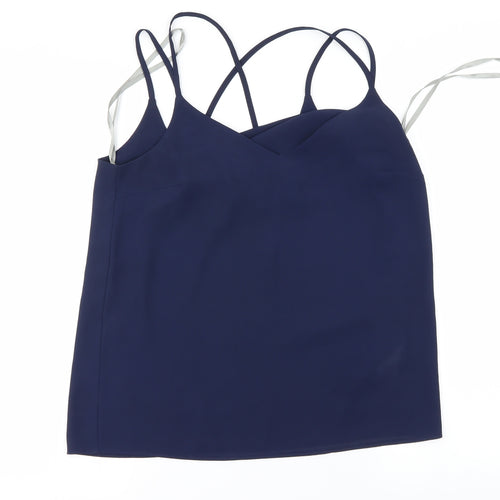Dorothy Perkins Womens Blue   Basic Blouse Size 6
