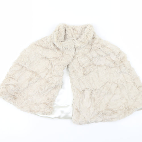 Preworn Girls Beige   Jacket Blazer Size 14-15 Years