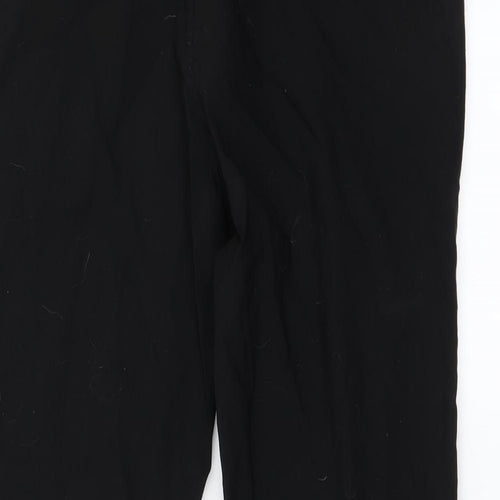 Papaya Womens Black   Trousers  Size 18 L25 in