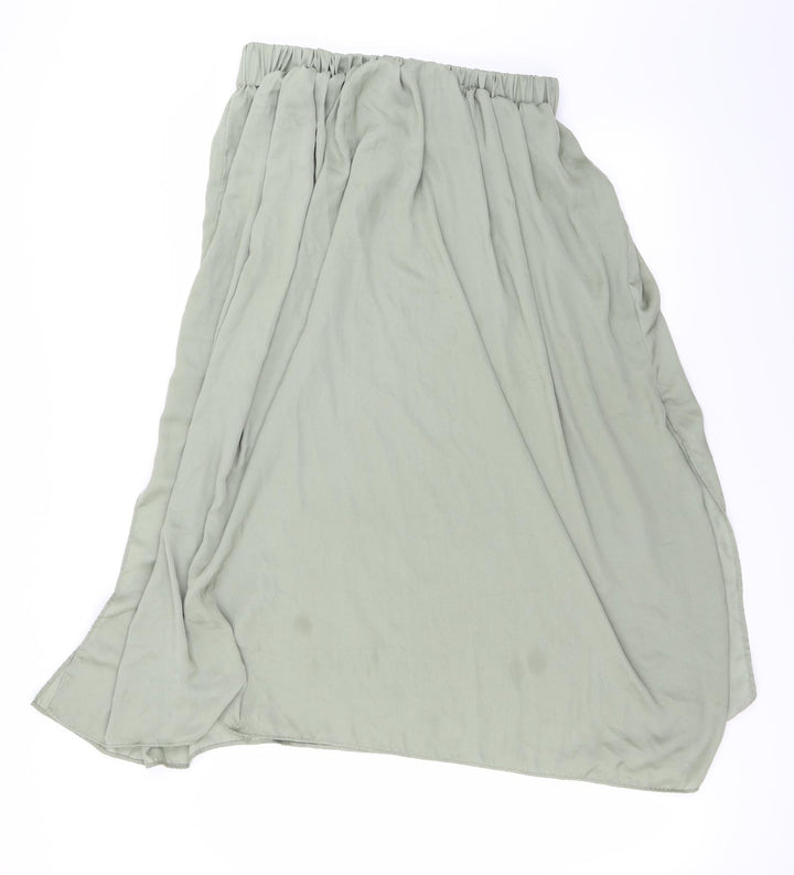 George Womens Green A-Line Skirt Size 30 in