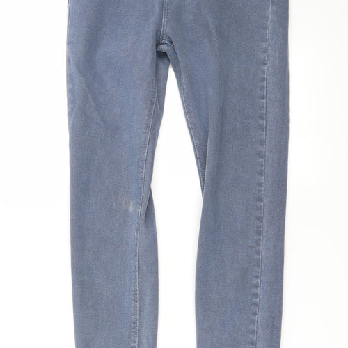 Preworn Womens Blue   Skinny Jeans Size 8 L25 in
