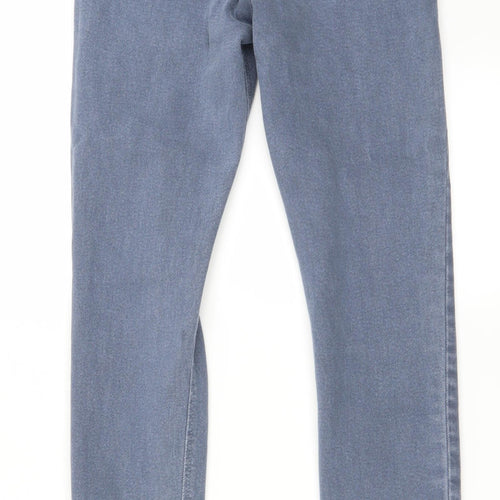 Preworn Womens Blue   Skinny Jeans Size 8 L25 in