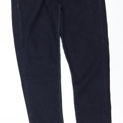 Jasper Conran Womens Blue   Straight Jeans Size 14 L29 in