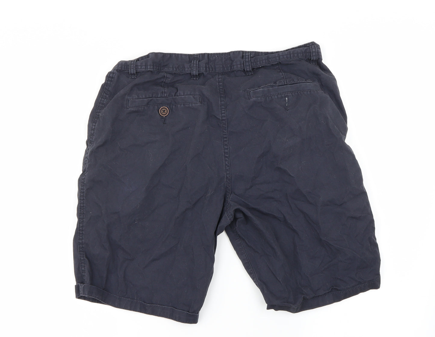 NEXT Mens Blue   Chino Shorts Size 30 in