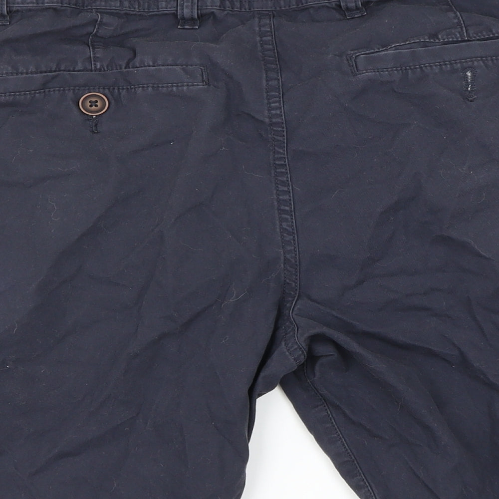 NEXT Mens Blue   Chino Shorts Size 30 in